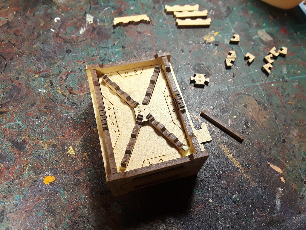 Necromunda Deadbolt's Derelict Corridors build begins Wargaming Hub